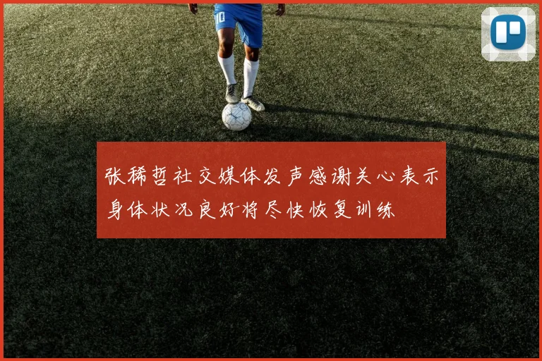 张稀哲社交媒体发声感谢关心表示身体状况良好将尽快恢复训练